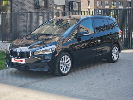2019 BMW 2 серии Gran Tourer Gran Tourer 218d F46 Рестайлинг, чёрный, 1870000 рублей, вид 1