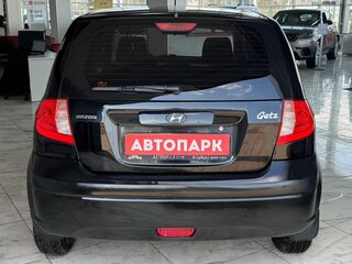 2009 Hyundai Getz I Рестайлинг, чёрный, 439000 рублей, вид 4