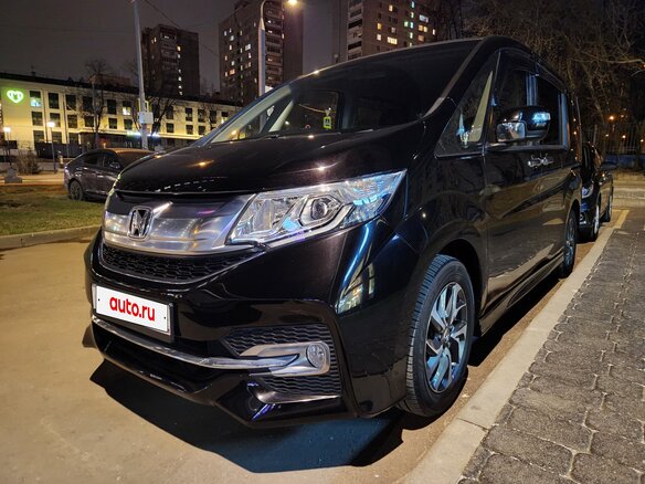 2015 Honda Stepwgn V, чёрный, 1800000 рублей - вид 7