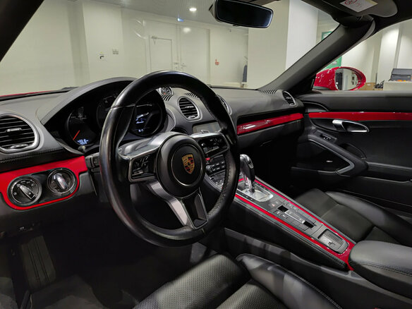 2017 Porsche Boxster IV 718 (982), красный - вид 15