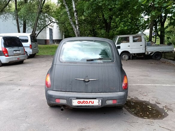 2001 Chrysler PT Cruiser, чёрный - вид 2