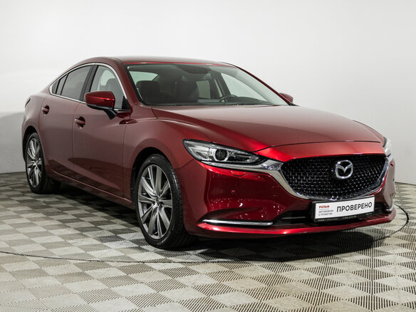 2020 Mazda 6 III (GJ) Рестайлинг 2, красный, 2419585 рублей - вид 2