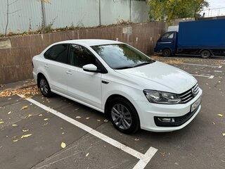 2020 Volkswagen Polo V Рестайлинг, белый, 1485000 рублей, вид 1