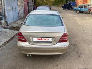 2001 Mercedes-Benz C-Класс 240 II (W203), бежевый, 580000 рублей, вид 5