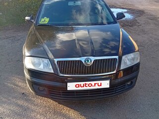 2008 Skoda Octavia II (A5), чёрный, 395000 рублей, вид 1
