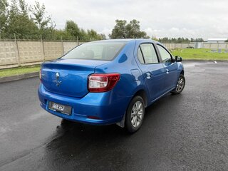 2018 Renault Logan II Рестайлинг, синий, 888888 рублей, вид 2