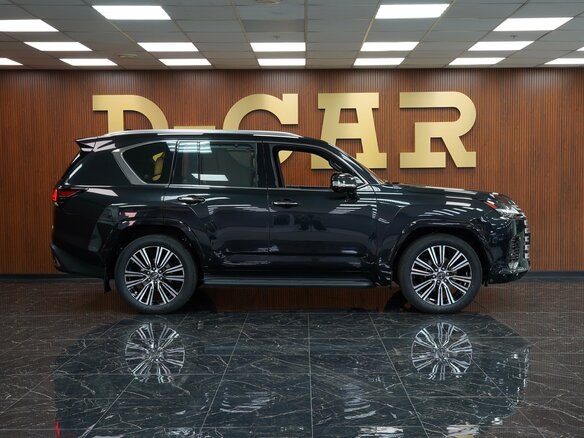 2026 Lexus LX 500d IV, чёрный - вид 6
