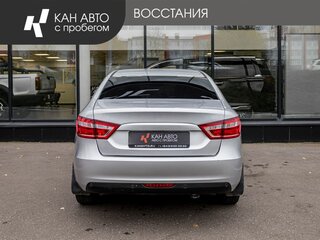 2021 Lada (ВАЗ) Vesta I, серебристый, 1108600 рублей, вид 4