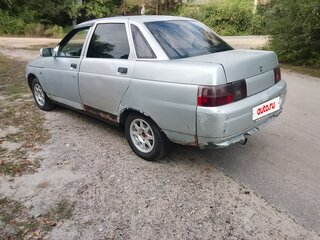 2001 Lada (ВАЗ) 2110, серебристый, 70000 рублей, вид 2