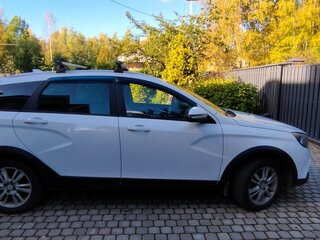 2019 Lada (ВАЗ) Vesta SW Cross I, белый, 930000 рублей, вид 3
