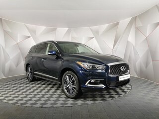2018 Infiniti QX60 I Рестайлинг, синий, 2998000 рублей, вид 3