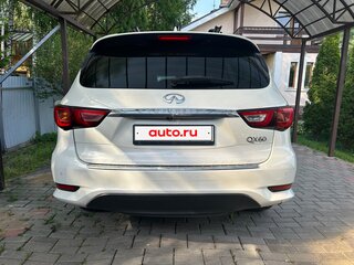 2017 Infiniti QX60 I Рестайлинг, белый, 2750000 рублей, вид 3