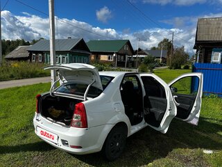 2012 Renault Logan I Рестайлинг, синий, 275000 рублей, вид 4