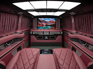 2024 Mercedes-Benz V-Класс Extra Long 300 d экстра длинный III (W447) Рестайлинг 2, чёрный, 39500000 рублей, вид 2