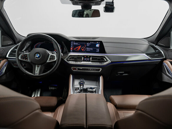 2020 BMW X6 30d III (G06), синий, 7990000 рублей - вид 14