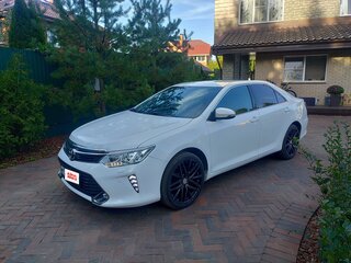2015 Toyota Camry US Market VII (XV50) Рестайлинг, белый, 1800000 рублей, вид 1
