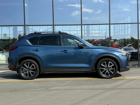 2018 Mazda CX-5 II, синий, 2130000 рублей, вид 3
