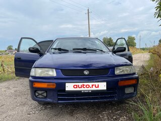 1994 Mazda 323 V (BA), синий, 180000 рублей, вид 2