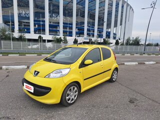 2008 Peugeot 107 I, жёлтый, 369000 рублей, вид 1