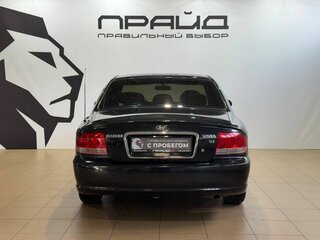 2008 Hyundai Sonata ТагАЗ IV (EF) Рестайлинг, чёрный, 499900 рублей, вид 4
