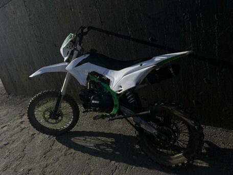 2021 BSE MX 125, зелёный, 43000 рублей, вид 4