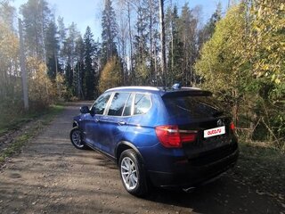 2014 BMW X3 20d xDrive II (F25), синий, 1950000 рублей, вид 1