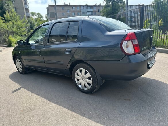 2006 Renault Symbol I Рестайлинг 2, серый - вид 2
