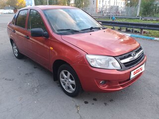 2012 Lada (ВАЗ) Granta I, красный, 299000 рублей, вид 2