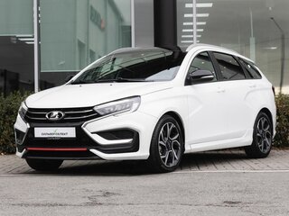 2024 Lada (ВАЗ) Vesta SW Sportline I Рестайлинг (NG), белый, 1670000 рублей, вид 1