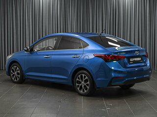 2018 Hyundai Solaris II, синий, 1499000 рублей, вид 2
