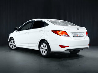 2016 Hyundai Solaris I Рестайлинг, белый, 849000 рублей, вид 5
