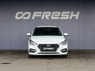 2019 Hyundai Solaris II, белый, 1385000 рублей, вид 3