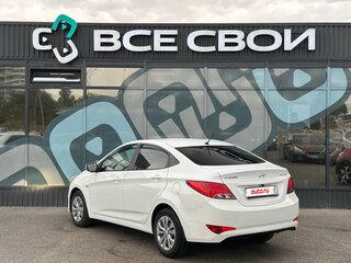 2014 Hyundai Solaris I Рестайлинг, белый, 1099000 рублей, вид 3