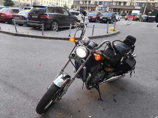 1993 Kawasaki EN400 Vulcan, чёрный, 220000 рублей, вид 4