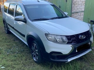 2021 Lada (ВАЗ) Largus Cross I Рестайлинг, белый, 1050000 рублей, вид 2