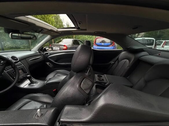 2003 Mercedes-Benz CLK-Класс 240 II (W209), чёрный, 750000 рублей - вид 13