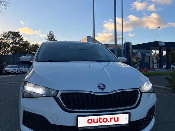 2020 Skoda Rapid II, белый, 1400000 рублей - вид 5