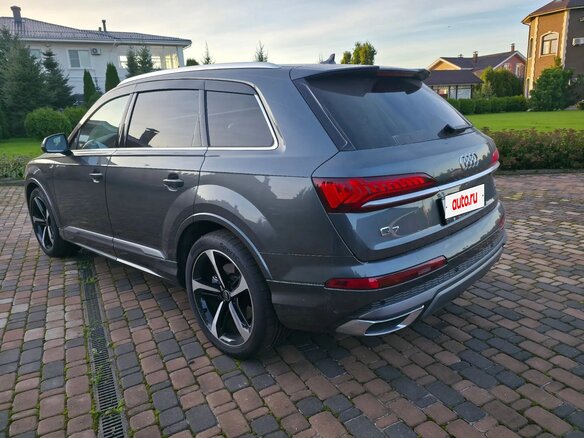 2023 Audi Q7 50 TDI II (4M) Рестайлинг, серый, 10500000 рублей - вид 5