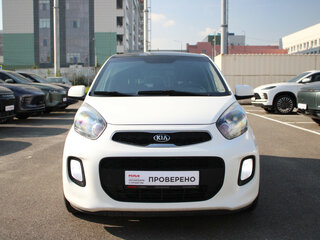 2016 Kia Picanto II Рестайлинг, белый, 830000 рублей, вид 2