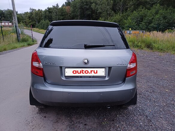 2013 Skoda Fabia II Рестайлинг, серый - вид 4
