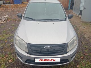 2015 Lada (ВАЗ) Granta I, серебристый, 340000 рублей, вид 3