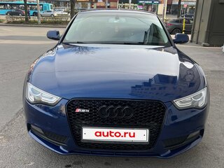 2014 Audi A5 I (8T) Рестайлинг, синий, 1500000 рублей, вид 2