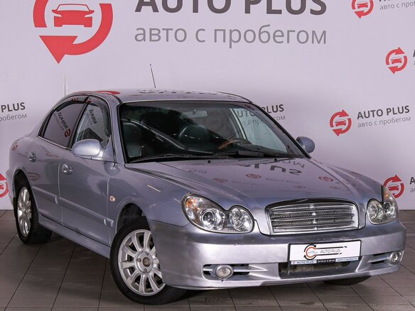 2010 Hyundai Sonata ТагАЗ IV (EF) Рестайлинг, серебристый