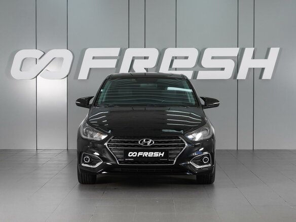 2018 Hyundai Solaris II, чёрный - вид 2