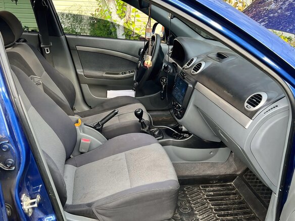 2008 Chevrolet Lacetti I, синий, 420000 рублей - вид 7