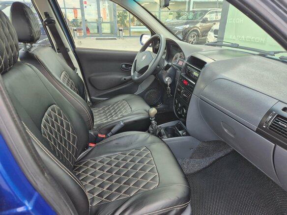 2011 Fiat Albea I Рестайлинг, синий, 405000 рублей - вид 6