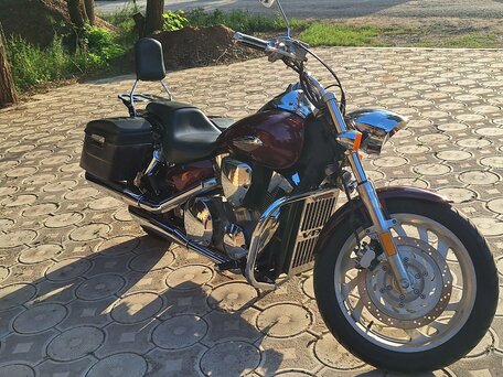 2007 Honda VTX 1300, пурпурный, 605000 рублей, вид 2