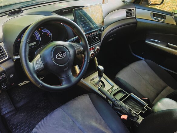2008 Subaru Forester III, серый, 1350000 рублей - вид 9