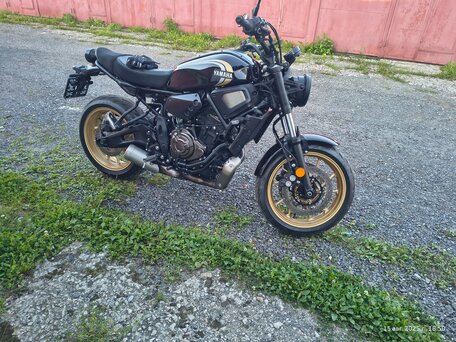 2023 Yamaha XSR700, чёрный, 830000 рублей, вид 1