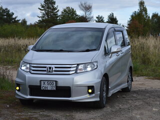 2013 Honda Freed I Рестайлинг, серебристый, 1000000 рублей, вид 2